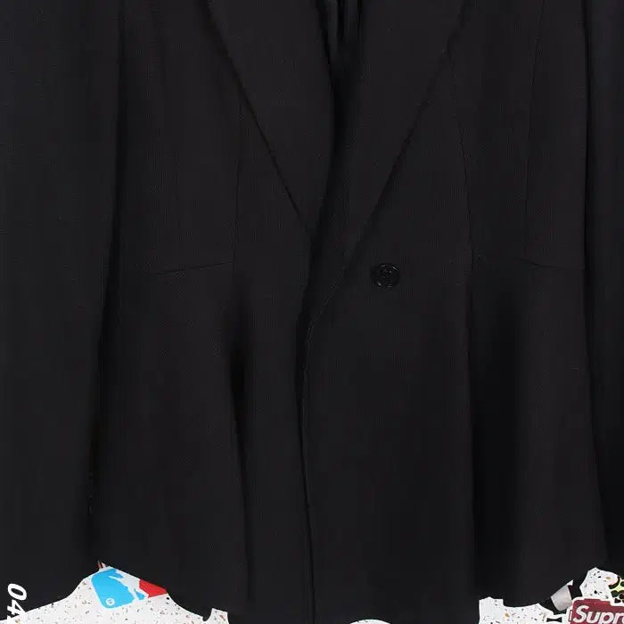 [SOLD OUT] 여성90/ 샤트렌 정장 자켓 하객룩 블랙 0-166
