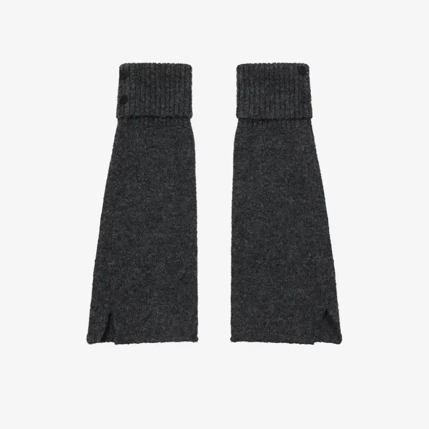 [BUNJANG] Miseki Seoul Button Knit Leg Warmers / 미세키서울 버튼 니트 레그워머