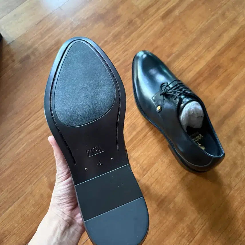 [BUNJANG] Zara x Willy Chavarria Leather Smart Shoes Black / 자라 x 윌리 차바리아 레더 스마트 슈즈 블랙