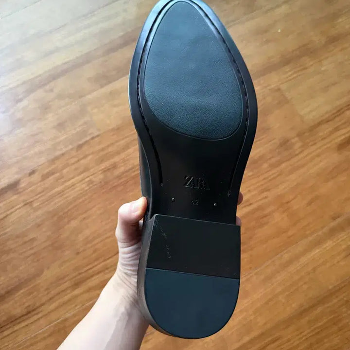 [BUNJANG] Zara x Willy Chavarria Leather Smart Shoes Black / 자라 x 윌리 차바리아 레더 스마트 슈즈 블랙