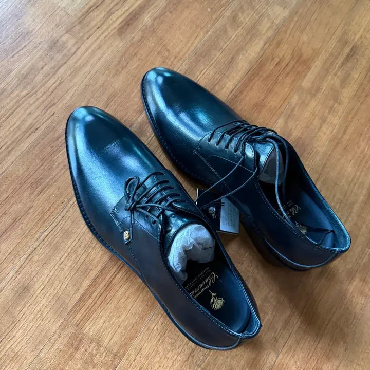 [BUNJANG] Zara x Willy Chavarria Leather Smart Shoes Black / 자라 x 윌리 차바리아 레더 스마트 슈즈 블랙