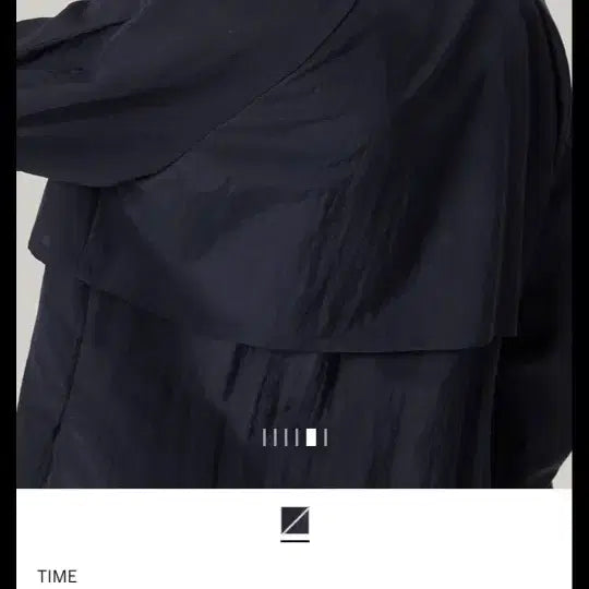 [SOLD OUT] 타임 벨티드 플랩 탑 네이비
