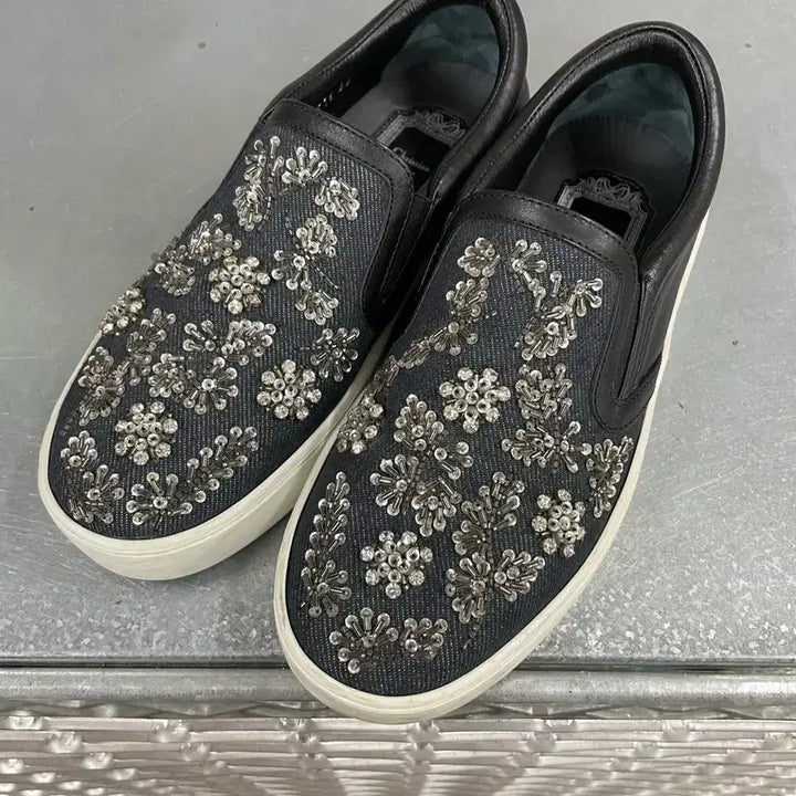 [BUNJANG] Dior Denim Slip-on 35 / 디올 데님 슬립온 35 (gr-4671)
