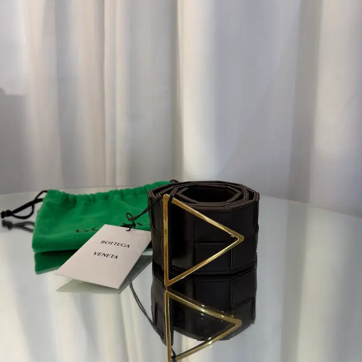 [BUNJANG] Bottega Veneta Parrot Cassette Belt Size 75 / 보테가 베네타 패러킷 카세트 벨트