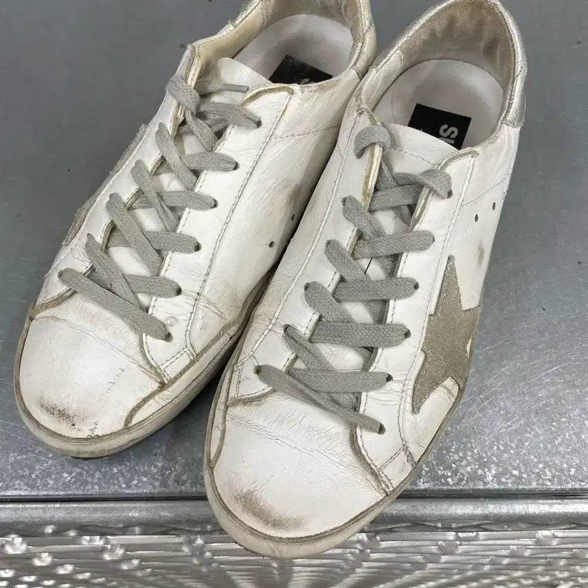 [BUNJANG] Golden Goose Superstar Silver Tab Sneakers / 골든구스 슈퍼스타 실버탭36 (gr-4673)