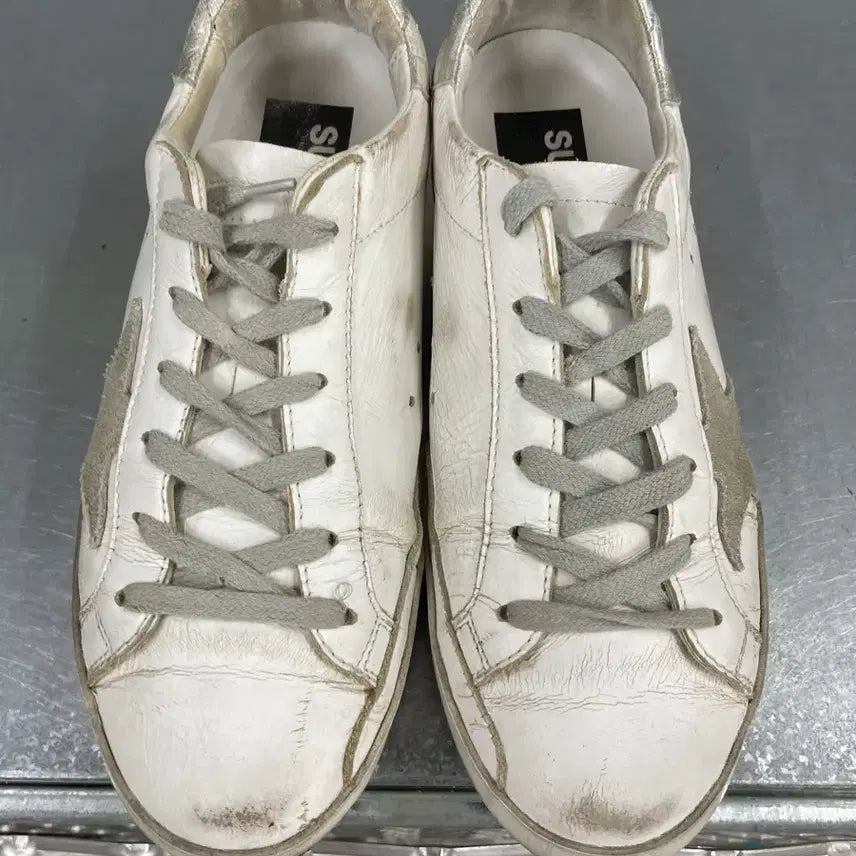 [BUNJANG] Golden Goose Superstar Silver Tab Sneakers / 골든구스 슈퍼스타 실버탭36 (gr-4673)