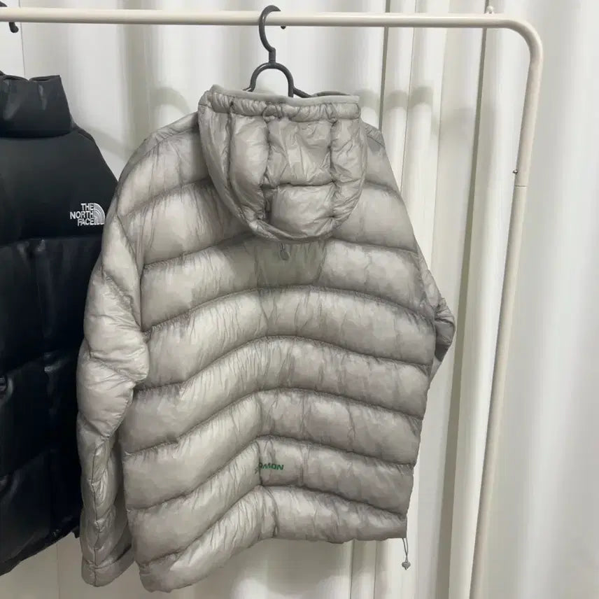 [BUNJANG] Salomon UNI Cross Insulation Jacket - Light Gray / 살로몬 UNI 크로스 인슐레이션 자켓 라이트 그레이