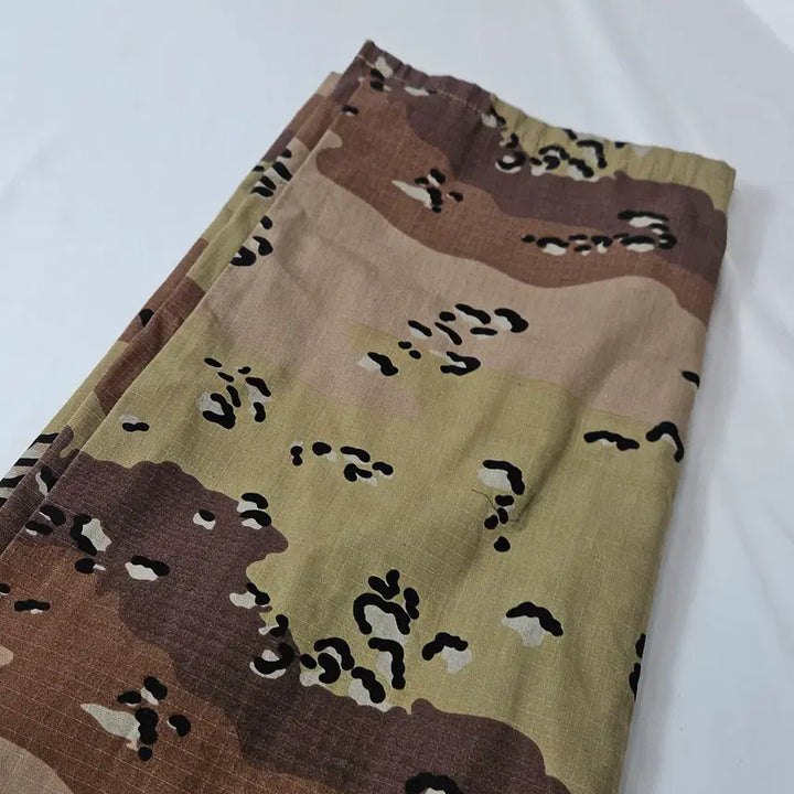 [BUNJANG] BS Rabbit Cargo Camo Pants Cotton String Loose Fit L / 비에스래빗 카고 루즈핏 카모팬츠 스트링 코튼 워크 L