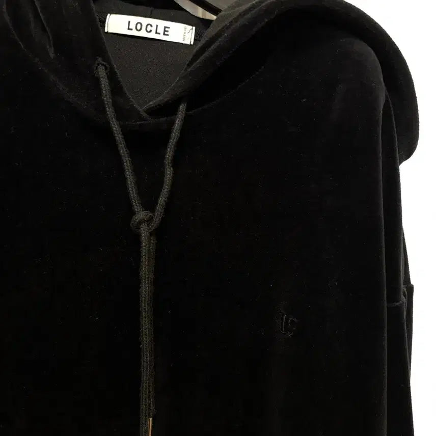 [BUNJANG] Low Classic Velour Hoodie / 로클 Locle 벨루어 후드티 low classic