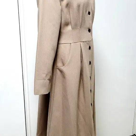 [BUNJANG] Urban Chic Beige Long Dress / Urban Chic 베이지 원피스(66) 거의새거