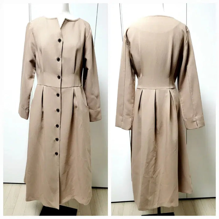[BUNJANG] Urban Chic Beige Long Dress / Urban Chic 베이지 원피스(66) 거의새거