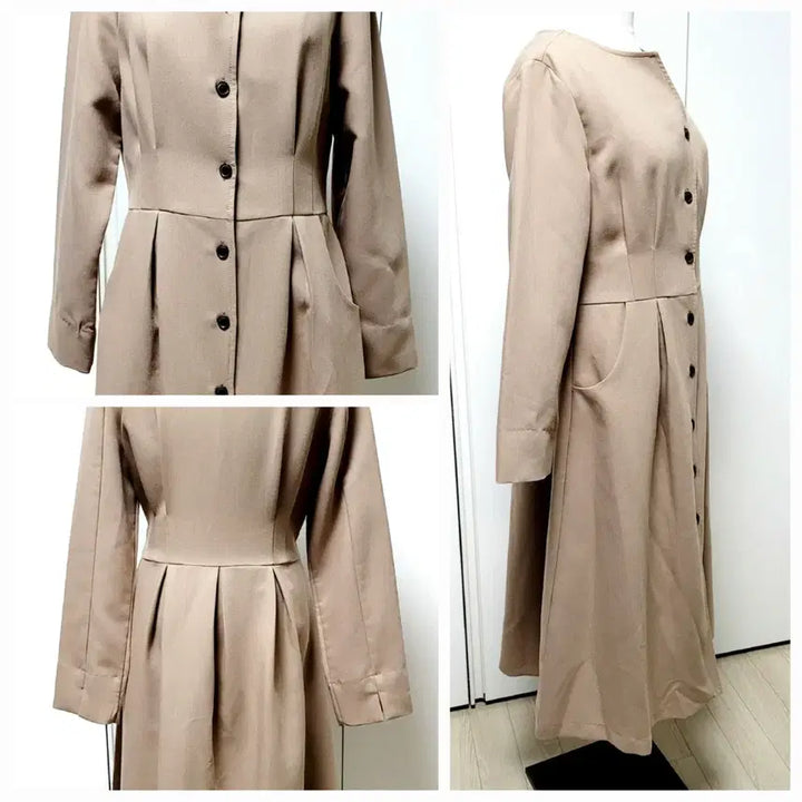 [BUNJANG] Urban Chic Beige Long Dress / Urban Chic 베이지 원피스(66) 거의새거