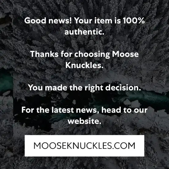 [BUNJANG] Moose Knuckles Knit Padded Jacket / 무스너클 니트패딩
