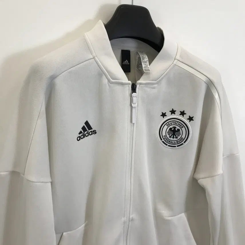 [BUNJANG] Adidas Germany Track Top Jersey White XL / 아디다스 독일 져지 대장급 화이트 [XL]