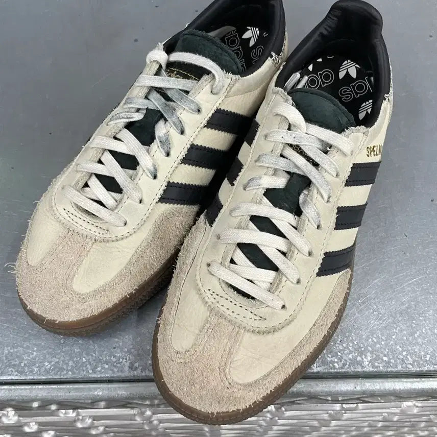[BUNJANG] Adidas Spezial Wonder Beige Black Sneakers / 아디다스 스페지알 원더베이지 블랙 225 (gr-4675)