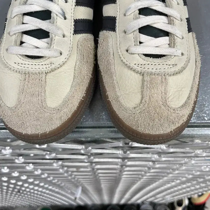 [BUNJANG] Adidas Spezial Wonder Beige Black Sneakers / 아디다스 스페지알 원더베이지 블랙 225 (gr-4675)