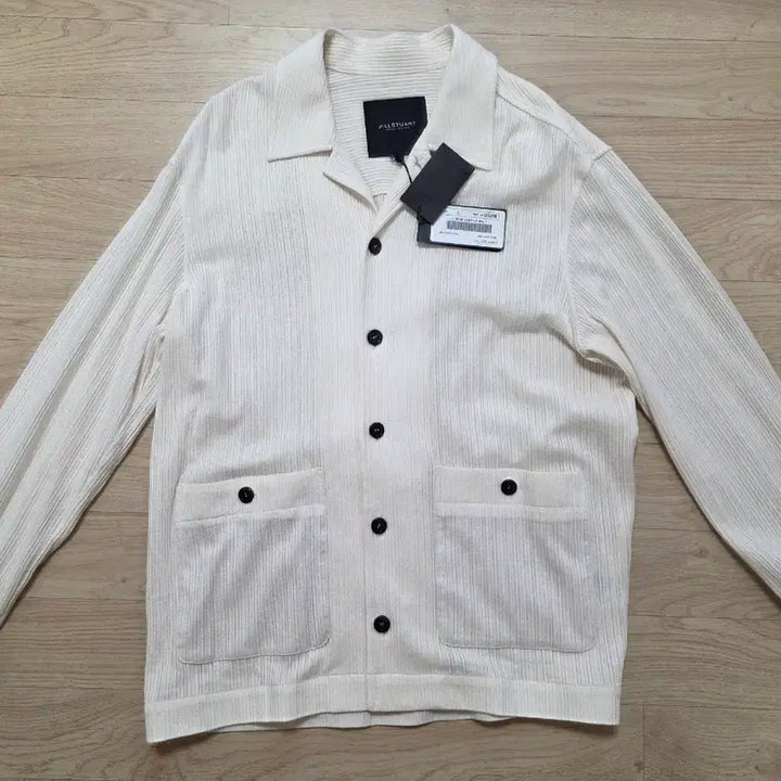 [BUNJANG] JILLSTUART NEW YORK Summer Breeze Outer Shirt L (105) Ivory / 질스튜어트뉴욕  썸머 브리즈 아우터형 셔츠 L 105 정가45 아이보리