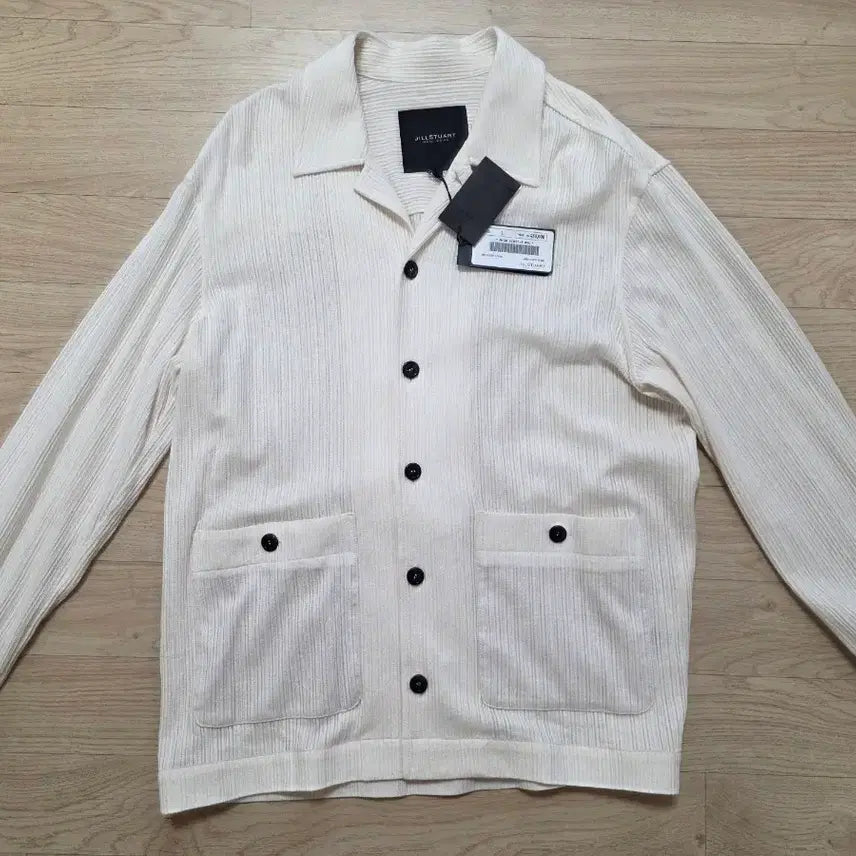 [BUNJANG] JILLSTUART NEW YORK Summer Breeze Outer Shirt L (105) Ivory / 질스튜어트뉴욕  썸머 브리즈 아우터형 셔츠 L 105 정가45 아이보리