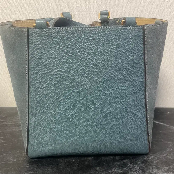 [BUNJANG] Tory Burch McGraw Leather Drawstring Satchel Bag / 토리버치 맥그로우 드로스트링 사첼백 가방(더스트백O)