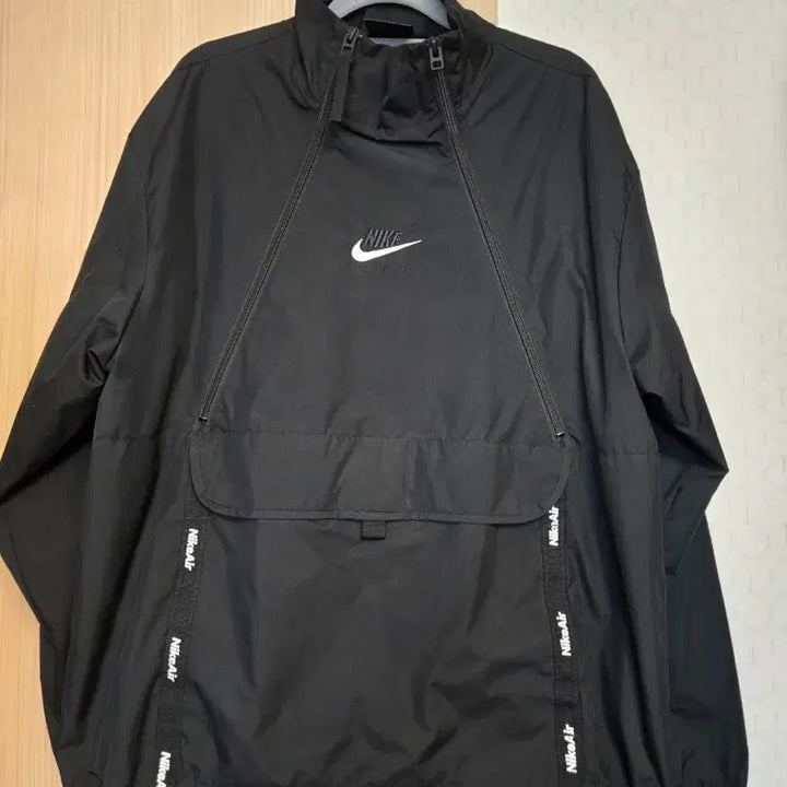 [BUNJANG] Nike Woven Air Anorak Black Windbreaker L / 나이키 우븐 에어 아노락 블랙 바람막이 L사이즈(100)