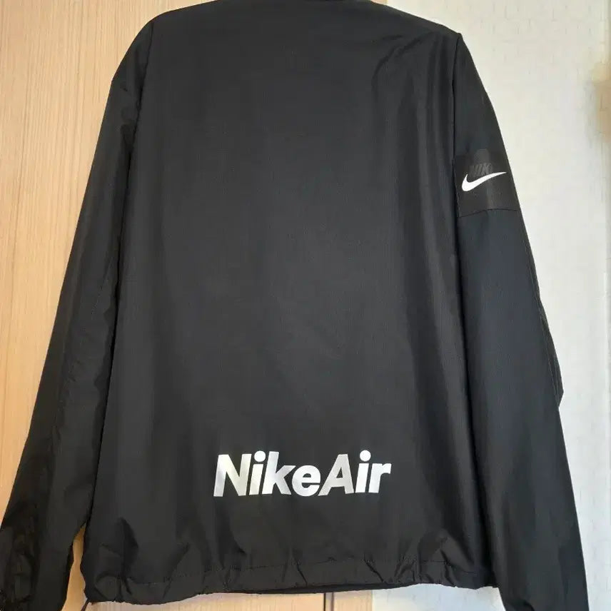 [BUNJANG] Nike Woven Air Anorak Black Windbreaker L / 나이키 우븐 에어 아노락 블랙 바람막이 L사이즈(100)