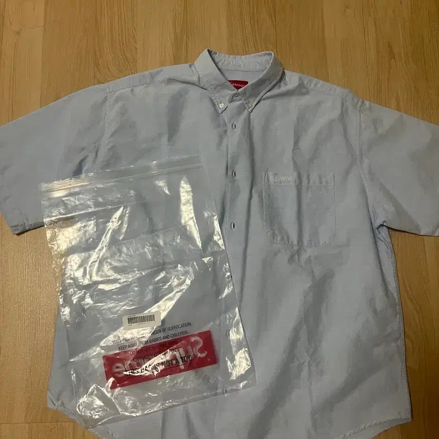 [SOLD OUT] 슈프림 루즈핏 옥스포드 반팔 셔츠