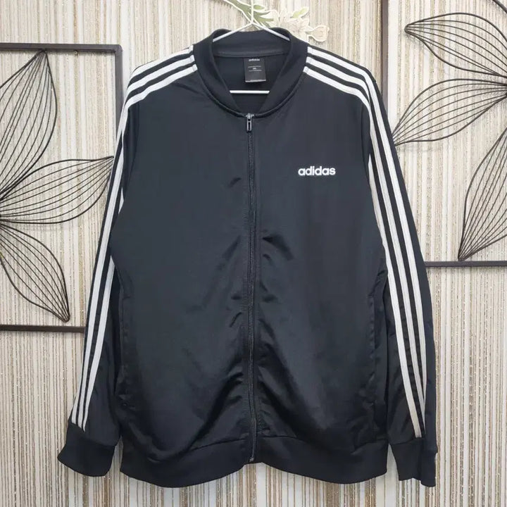 [BUNJANG] Adidas Three Stripes Track Top Black 2XL Jacket / 아디다스 삼선 트랙탑 블랙 2XL사이즈