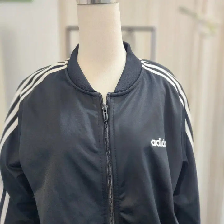 [BUNJANG] Adidas Three Stripes Track Top Black 2XL Jacket / 아디다스 삼선 트랙탑 블랙 2XL사이즈
