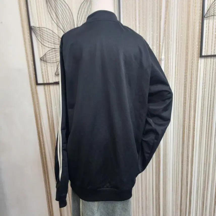 [BUNJANG] Adidas Three Stripes Track Top Black 2XL Jacket / 아디다스 삼선 트랙탑 블랙 2XL사이즈