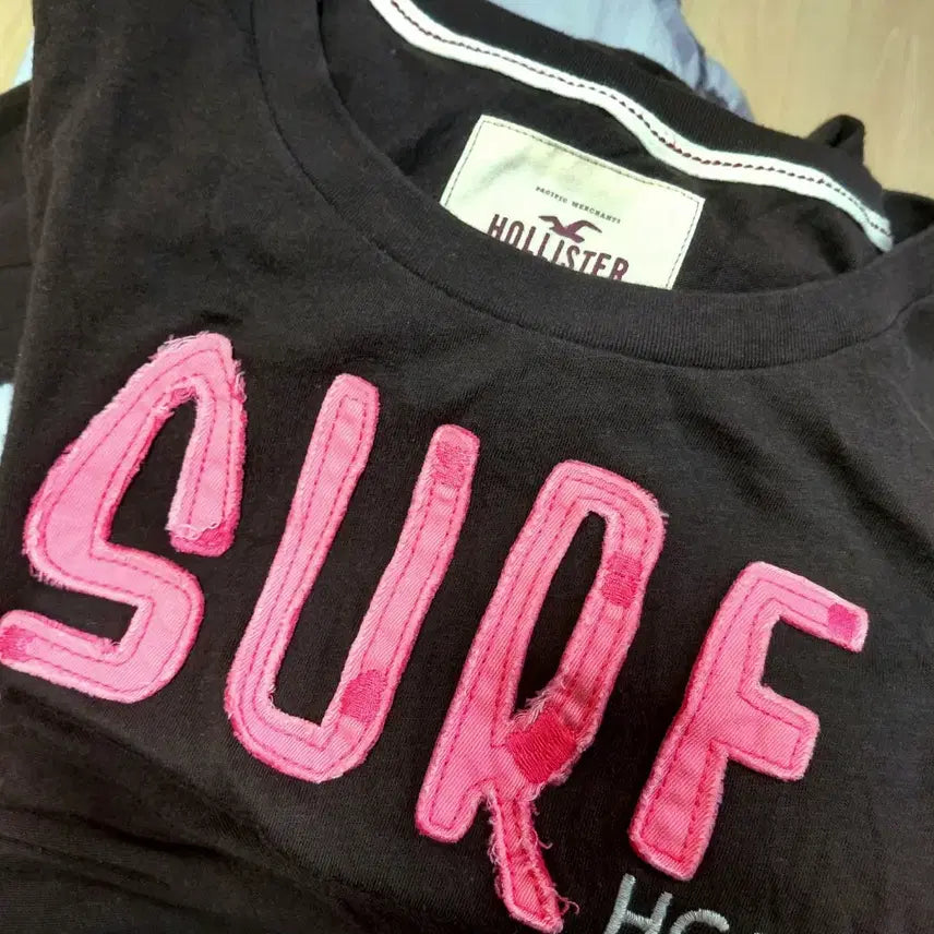 [SOLD OUT] 홀리스터 SURF 브라운 롱슬리브 M