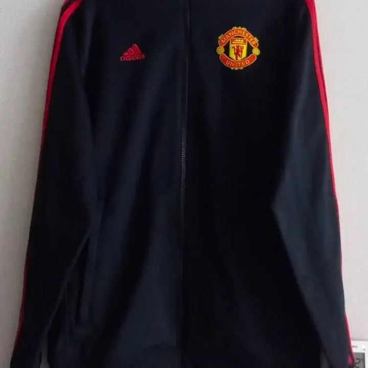 [BUNJANG] Adidas Manchester United Red/Black Track Top Jacket Size XL / 아디다스 맨유 검빨 트랙탑 져지집업 105 / XL