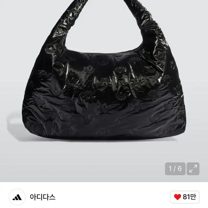 [SOLD OUT] 아디다스 퍼피 숄더백 블랙 L