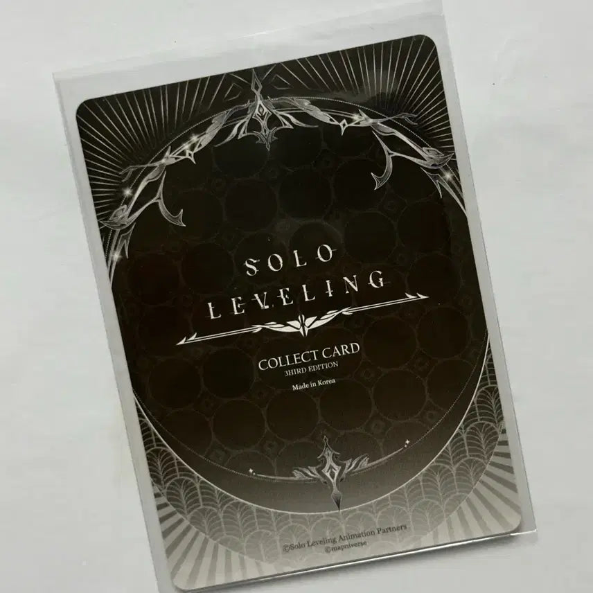 [BUNJANG] Solo Leveling Collectible Card Set 3 - Shadow Army / 나 혼자만 레벨업 콜렉트 카드 3탄 / 그림자 군단