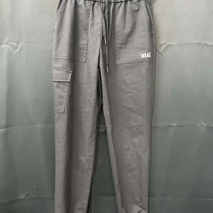 [BUNJANG] WAAC Black Cargo Jogger Pants / WAAC 카고 블랙 조거팬츠