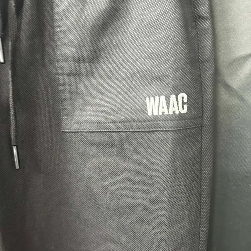[BUNJANG] WAAC Black Cargo Jogger Pants / WAAC 카고 블랙 조거팬츠