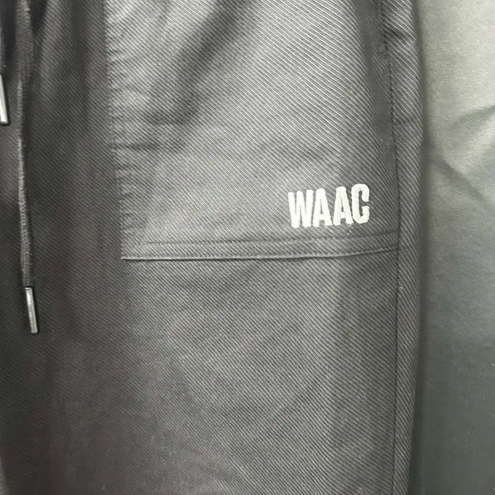 [BUNJANG] WAAC Black Cargo Jogger Pants / WAAC 카고 블랙 조거팬츠