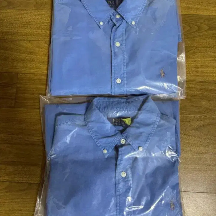 [BUNJANG] Polo Ralph Lauren Garment-Dyed Shirt Classic Fit M / 폴로 가먼트다이 셔츠블루(클래식핏M)