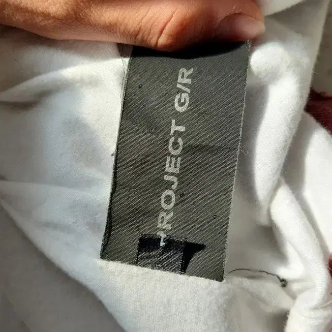 [BUNJANG] PROJECT.G Bleed Polo Shirt Burgundy Size 1 / 프로젝트gr 불리드폴로셔츠 버건디/1사이즈