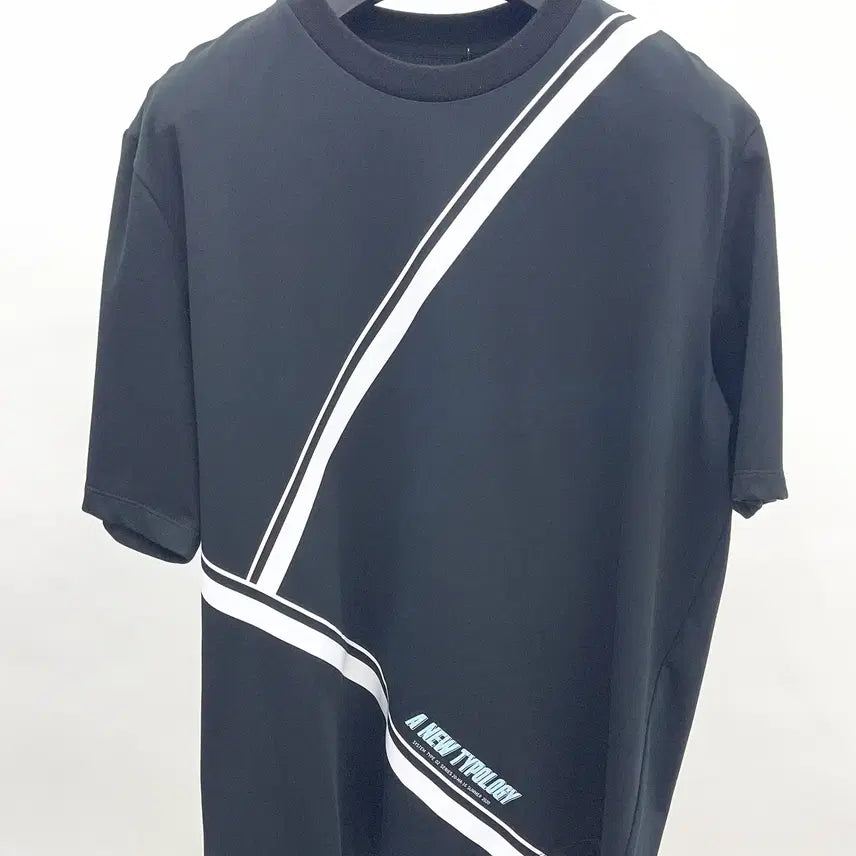 [BUNJANG] System Homme Black Oversized One-Point T-Shirt / 시스템옴므 반팔티