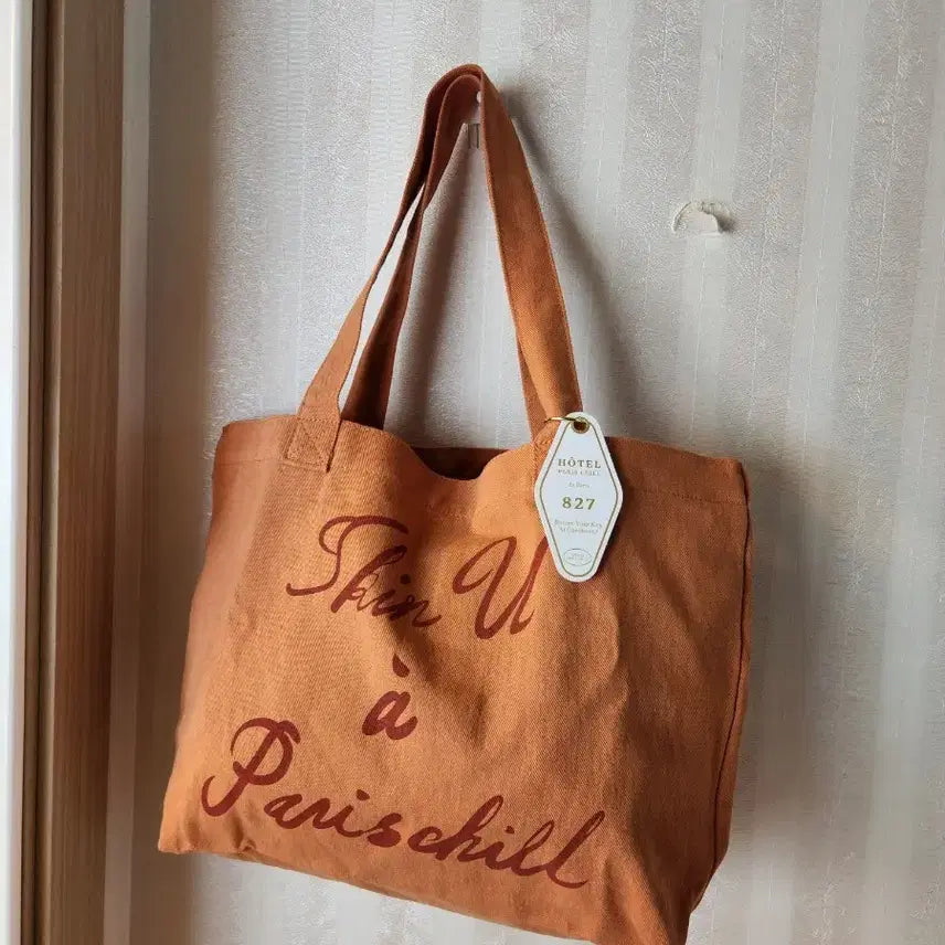 [BUNJANG] Hotel Paris 7 Eco Bag / 호텔파리칠 에코백 (스킨유 호텔 827 콜라보 에코백 )