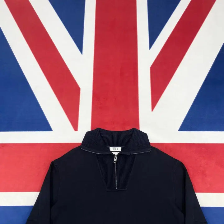 [BUNJANG] COS Half-Zip Sweatshirt L / COS 반집업 맨투맨 L