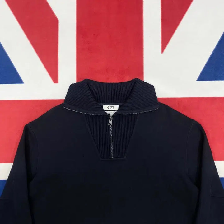 [BUNJANG] COS Half-Zip Sweatshirt L / COS 반집업 맨투맨 L