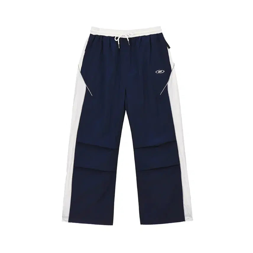 [BUNJANG] Born to Win Nylon Block String Pants (Navy) Size 2 / 새상품)본투윈 나일론 블록 스트링 팬츠(네이비) 2사이즈
