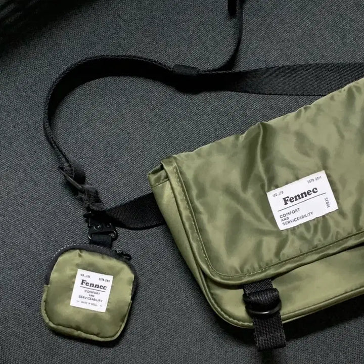 [BUNJANG] Fennec Mini Messenger Bag with Pouch / 페넥 메신저백
