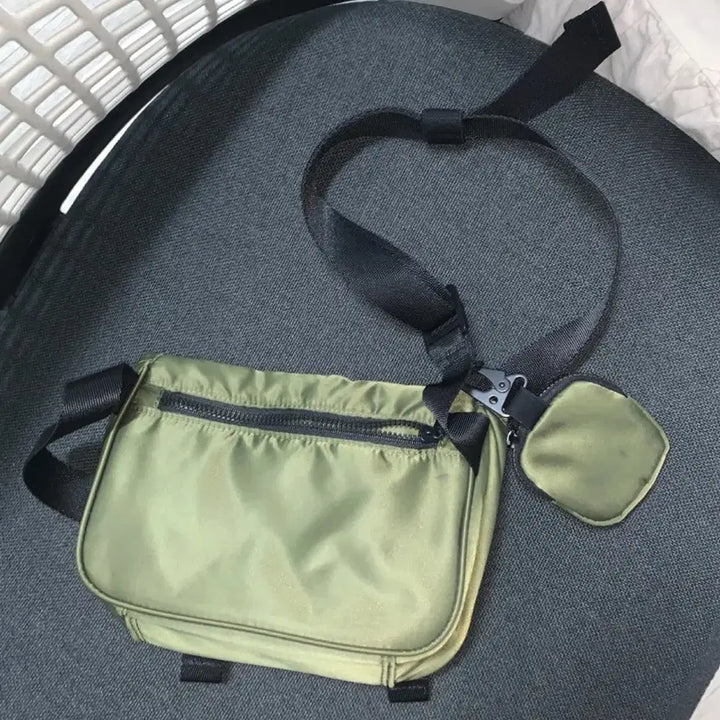 [BUNJANG] Fennec Mini Messenger Bag with Pouch / 페넥 메신저백
