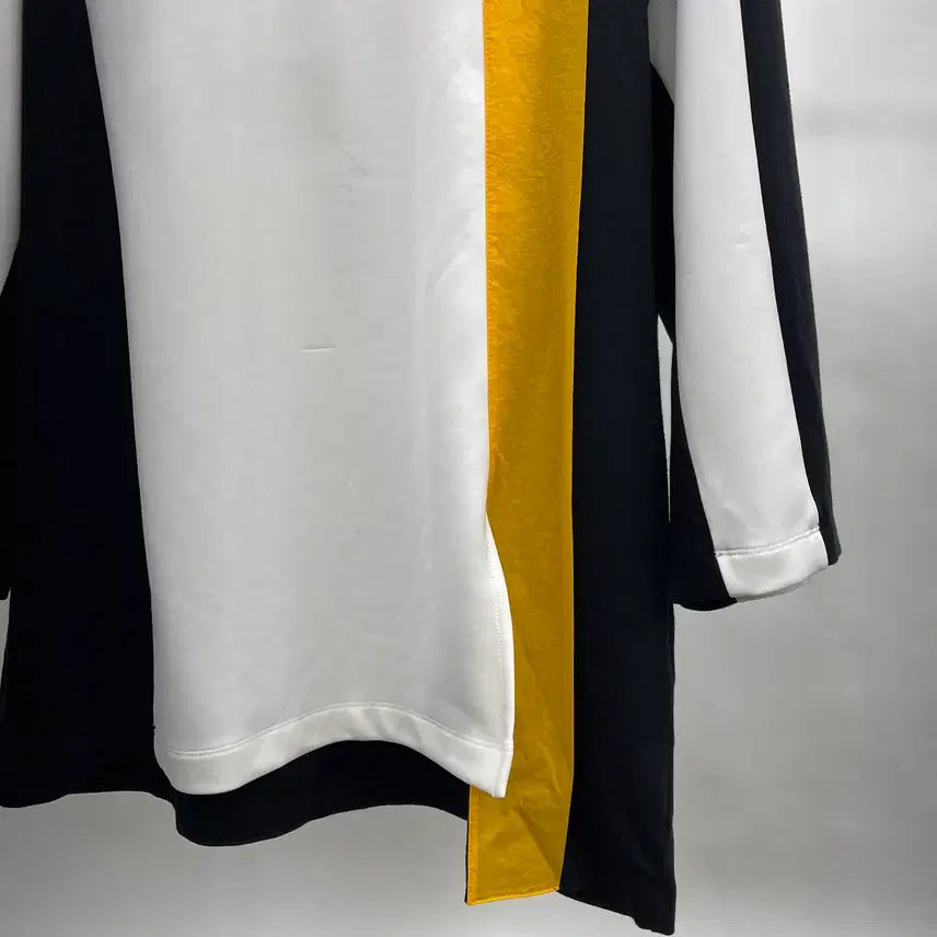 [BUNJANG] System Homme Block 7-Sleeve T-Shirt / 시스템옴므 블럭 7부티셔츠