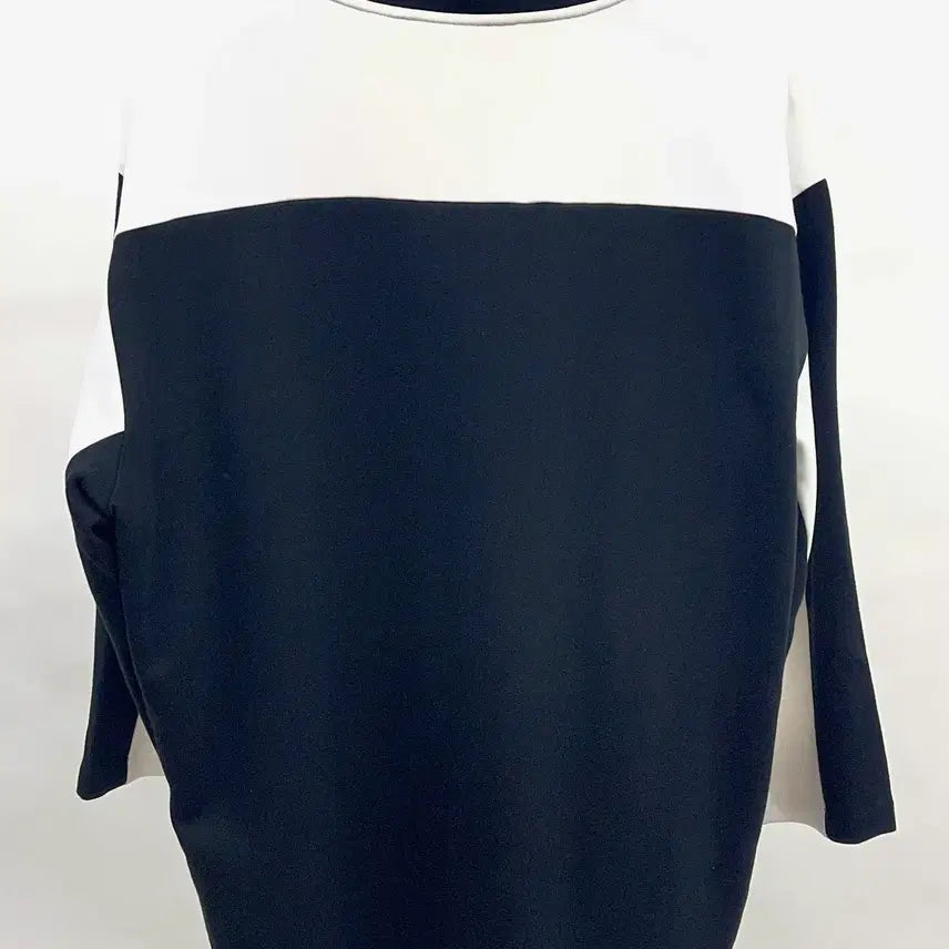 [BUNJANG] System Homme Block 7-Sleeve T-Shirt / 시스템옴므 블럭 7부티셔츠