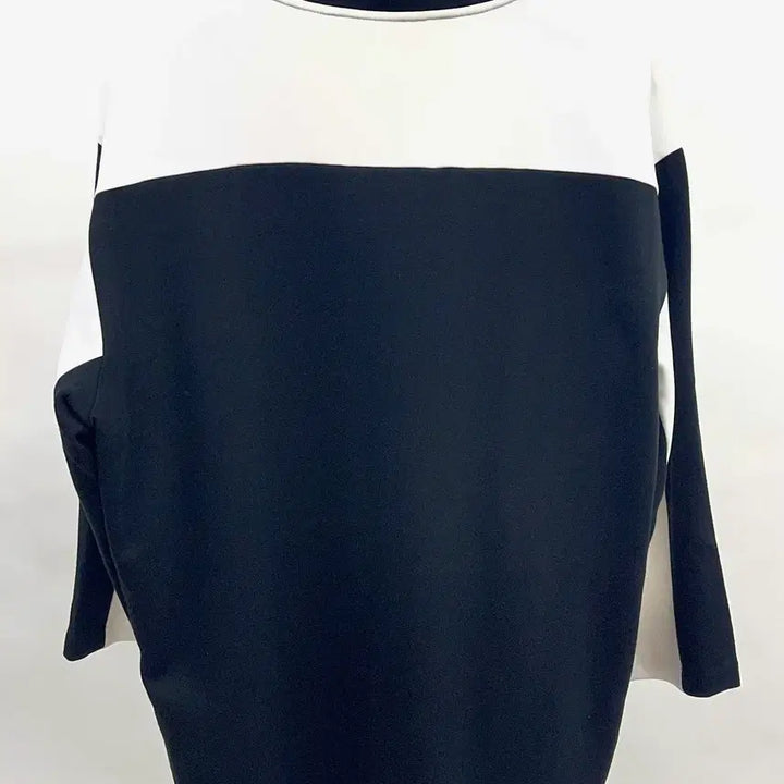 [BUNJANG] System Homme Block 7-Sleeve T-Shirt / 시스템옴므 블럭 7부티셔츠