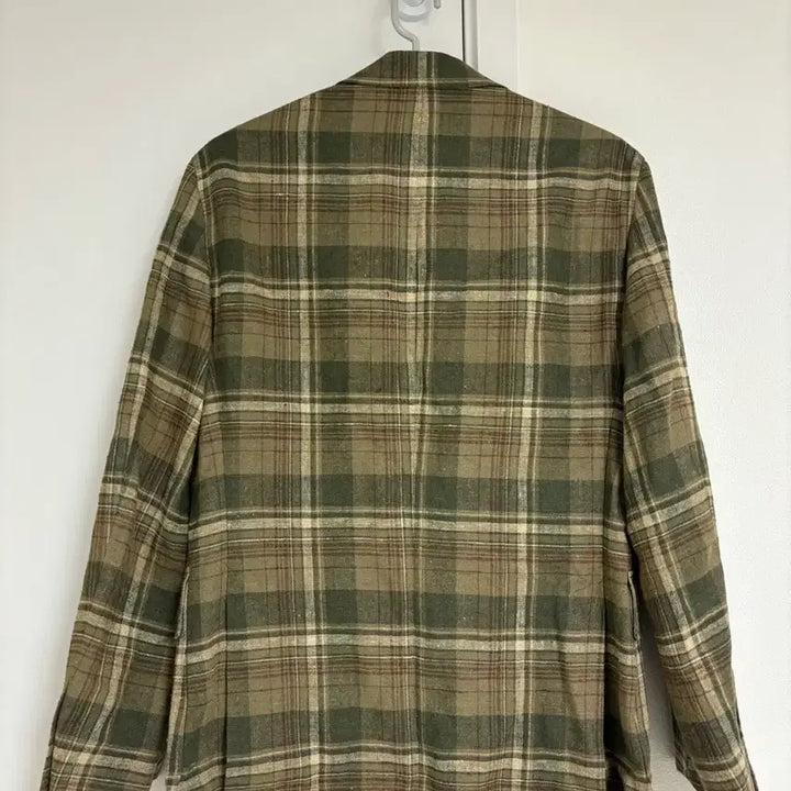 [BUNJANG] Polo Italy Silk+Linen Blend Herringbone Jacket 38S / (이태리산) 폴로 실크+린넨 혼방 헤링본 자켓 38S