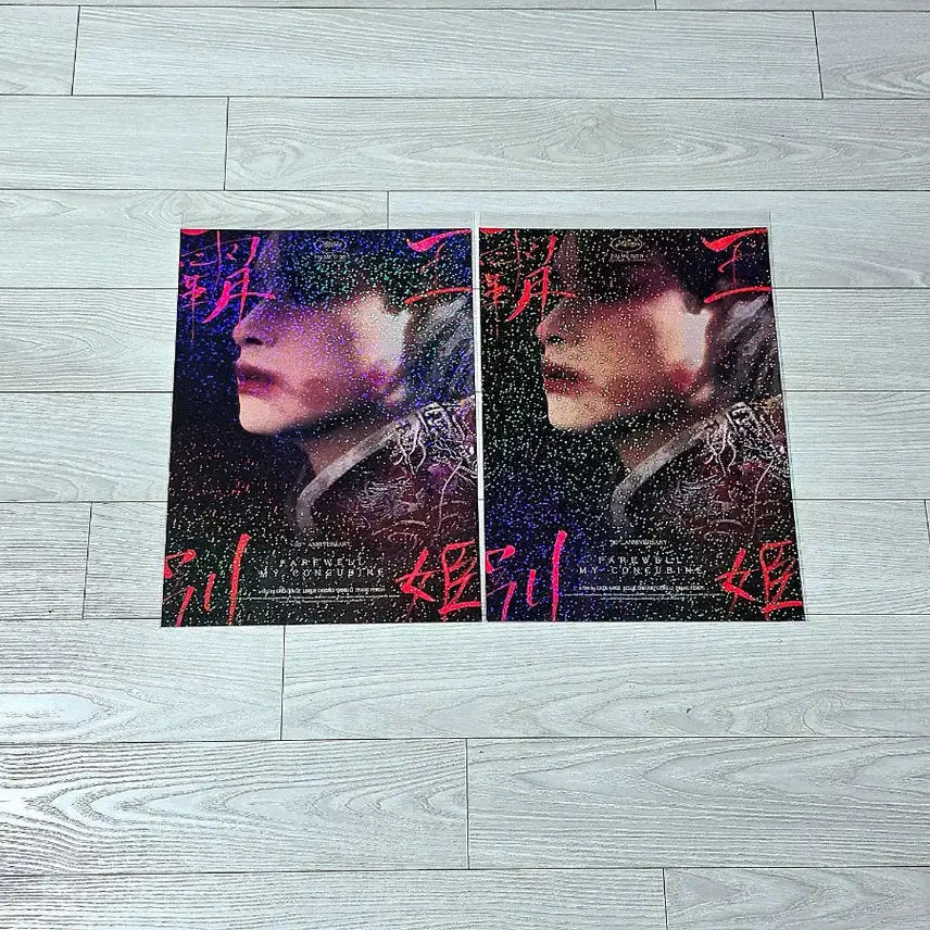 [BUNJANG] Leslie Cheung Farewell My Concubine 30th Anniversary Hologram A3 Poster / 패왕별희 포스터 패왕별희30주년홀로그램기획전포스터 장국영 패왕별희포스터